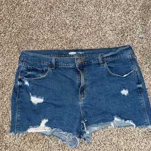 Old navy jean shorts